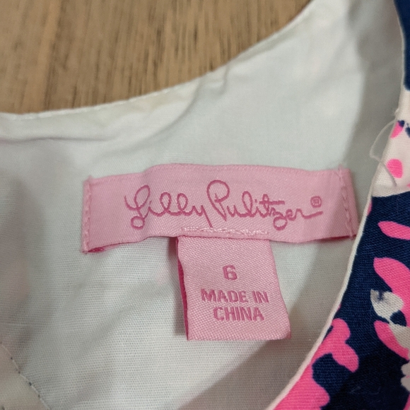 EXCELLENT Cond!! Lilly Pulitzer Fiesta Stretch Dress Nauti Navy Beyond The Sea 6 - Picture 6 of 16